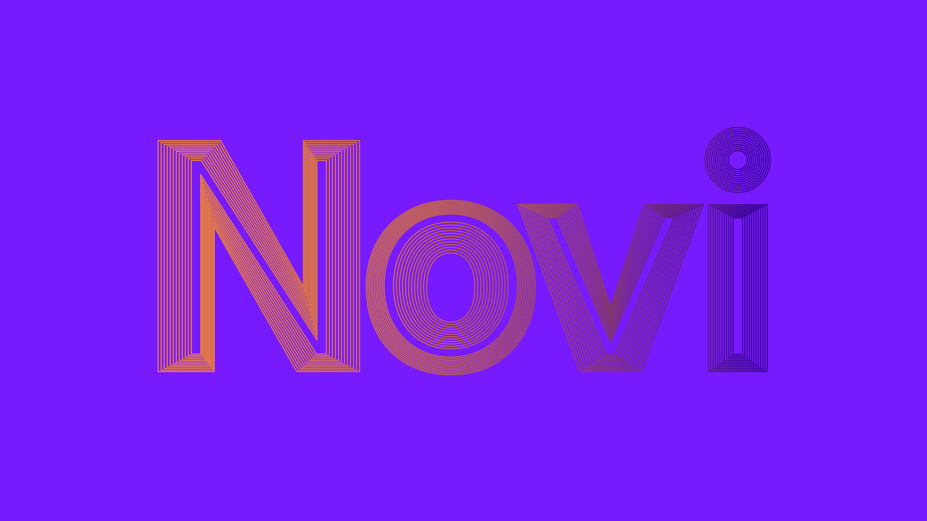 Novi line art graphic