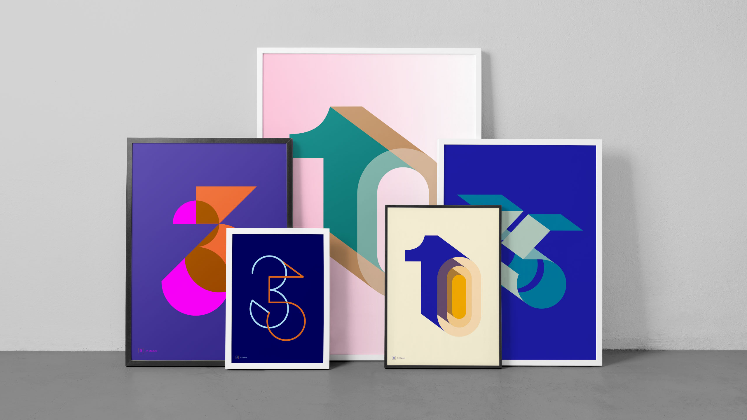 Posters of Custom Ligatures
